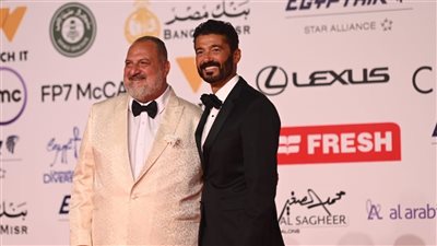 خالد النبوي وخالد الصاوي يجتمعان على ريد كاربت ختام 