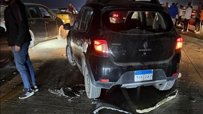 إصابة النائبة آيات الحداد ووالدها في حادث على طريق الواحات ونقلهما إلى المستشفى