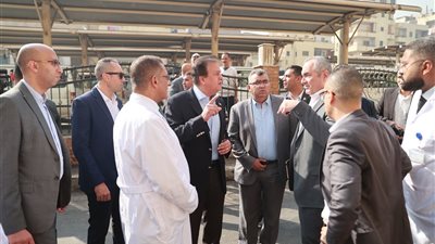وزير الصحة يفتتح أعمال التطوير بمعهد الكلى ومستشفى المطرية التعليمي