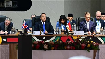 رئيس الوزراء يشارك في الجلسة الافتتاحية لقمة مجموعة العشرين بجوهانسبرج