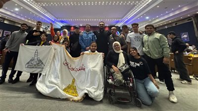 جامعة عين شمس تحصد 8 ذهبيات وفضيتين و5 برونزيات في اللقاء الرياضي لذوي الهمم