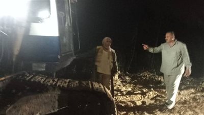 إزالة أعمال حفر مزرعة سمكية على أملاك الدولة بمركز بلقاس بالدقهلية (صور)