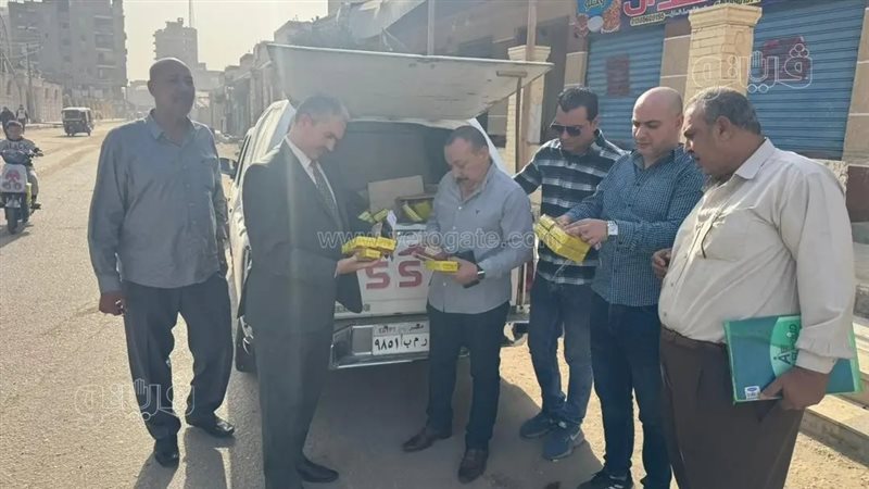 حملات تموينية بالشرقية،فيتو