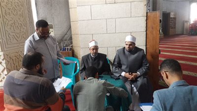 انطلاق اختبارات خطباء المكافأة على بند التحسين بأوقاف الإسكندرية