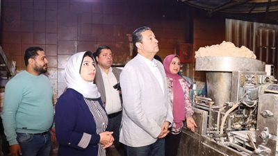 محافظ دمياط يفاجئ مخبزا لإنتاج العيش المدعم بمدينة السرو