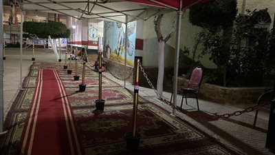 انتخابات النواب، رئيس مدينة أجا بالدقهلية يتابع التجهيزات النهائية بالمقار الانتخابية