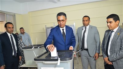 انتخابات مجلس النواب، وزير التموين يدلي بصوته في التجمع الأول 