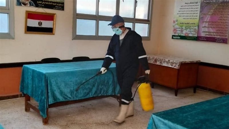 تعقيم مقار اللجان