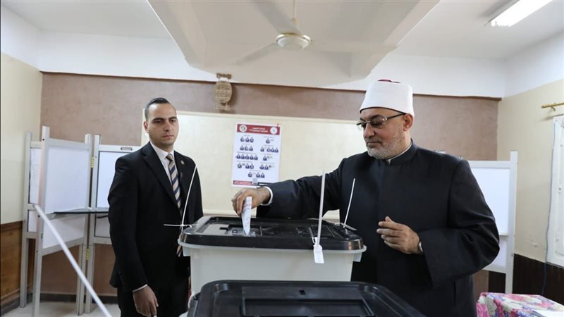 مفتي الجمهورية يدلي