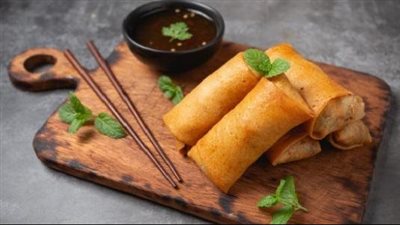 طريقة عمل سبرنج رول بحشو الخضار