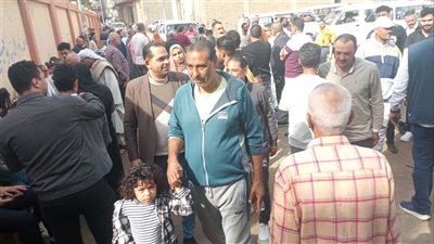 انتخابات النواب، إقبال كثيف على عدد من لجان كفر البطيخ بدمياط 