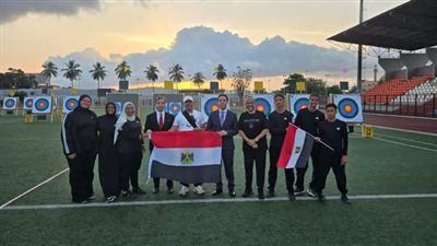 منتخب القوس والسهم يحقق 5 ميداليات في البطولة الأفريقية