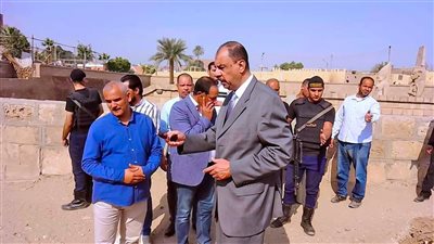 محافظ سوهاج يوجه برفع مستوى الخدمات في ميريت آمون