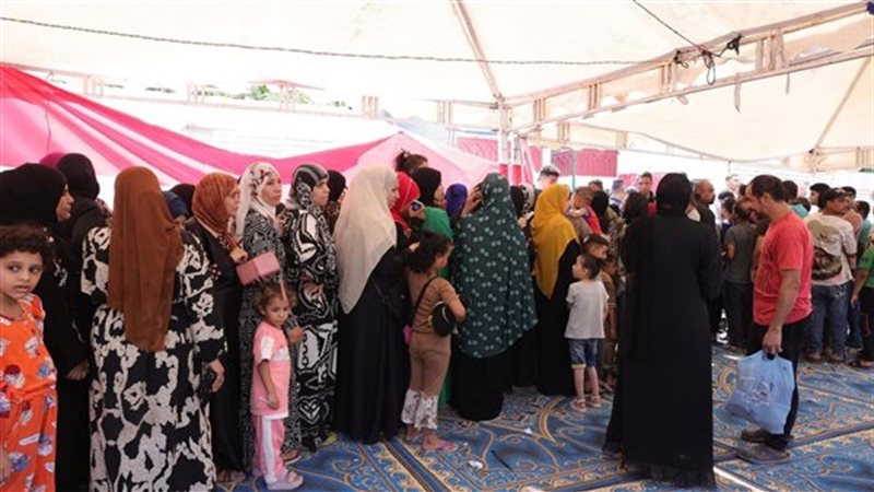 إقبال نسائي بلجان