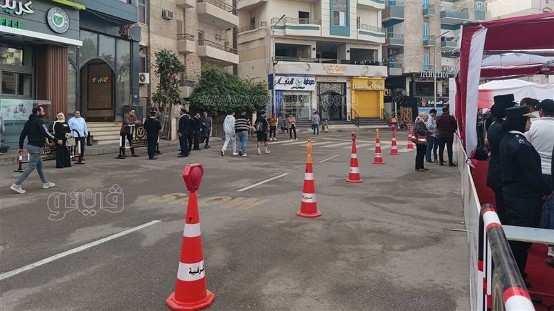 تمشيط محيط لجان الانتخابات