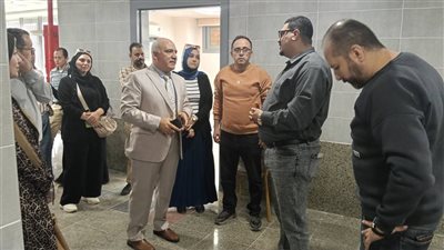 وكيل الصحة بالقليوبية يشهد إجراءات استلام مستشفى طوخ المركزي الجديد