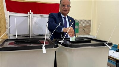 محمود مسلم يدلي بصوته بانتخابات النواب 2025، ويؤكد: المشاركة الوطنية رسالة قوية للداخل والخارج