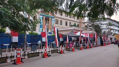 توافد العاملين بالمديريات الخدمية في دمياط على لجان التصويت