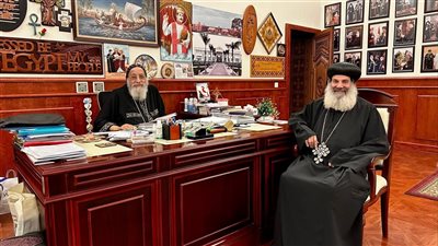 البابا تواضروس يتلقى تقريرا عن الخدمة في إيبارشية روما