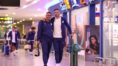 وصول بعثة المصري إلى أديس أبابا 