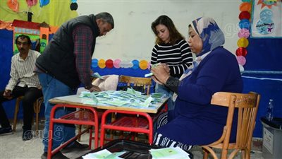 انتخابات مجلس النواب 2025، بدء الحصر العددي للأصوات بلجنة جواد حسني بالساحل 