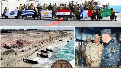 وزير الدفاع يشهد تنفيذ المرحلة الرئيسية للتدريب المشترك 