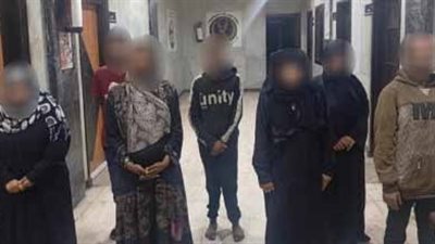 ضبط 10 متهمين باستغلال الأطفال في أعمال التسول بالجيزة