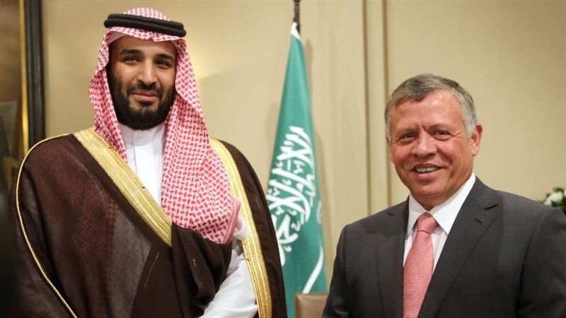 ملك الأردن والأمير