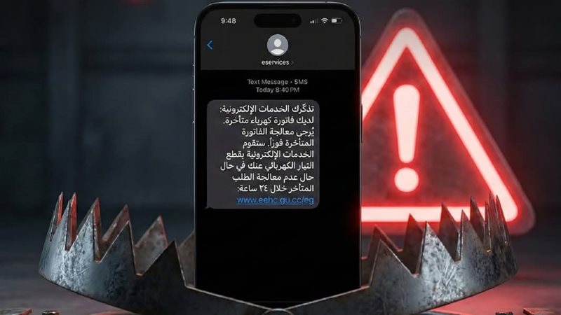 رسائل تهديد قطع التيار