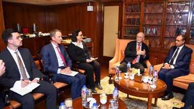 وزير الخارجية يستعرض مع البروفيسور فولكر كاودر جهود مصر لتحقيق تسوية عادلة للقضية الفلسطينية