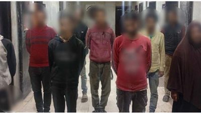 ضبط 14 متورطا في استغلال الأحداث للتسول والبيع الإلحاحي بالجيزة