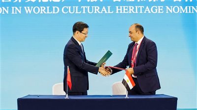 الأعلى للآثار يوقع اتفاقية مع الإدارة الوطنية للتراث الثقافي الصينية