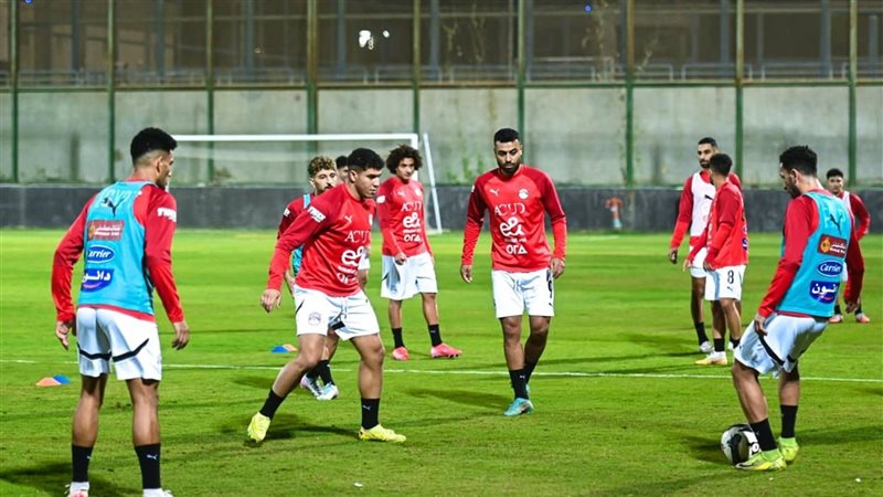 منتخب مصر يستعد لكأس