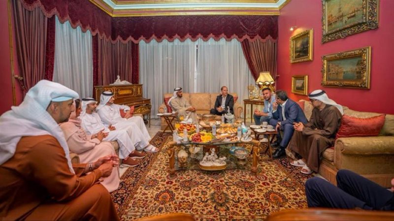 زيارة سفير الإمارات