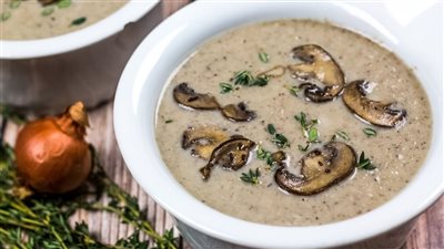 طريقة عمل شوربة المشروم بالكريمة بمذاق لا يقاوم