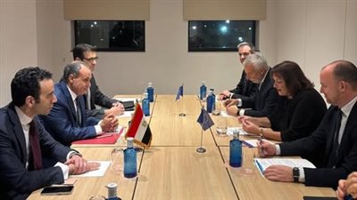 وزير الخارجية يبحث مع المفوضة الأوروبية للمتوسط سبل تعزيز الشراكة وتطورات الملفات الإقليمية
