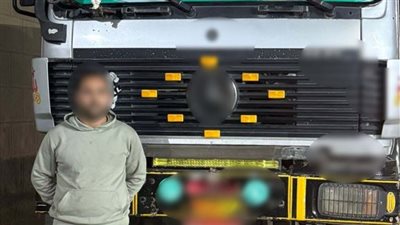 ضبط سائق نقل يهدد قائد سيارة أخرى بسبب التصوير أثناء السير برعونة بالقليوبية