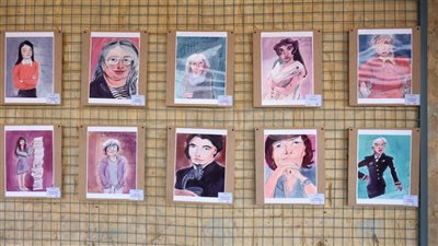 من الفيوم، ختام فعاليات الدورة الخامسة لمسابقة «كاريكاتونس» الدولية (صور)