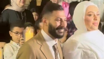 محمد هنيدي يحتفل بعقد قران ابنته فريدة (صور)