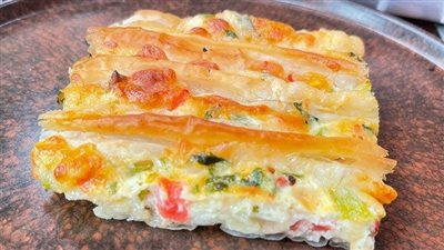  طريقة عمل الجلاش بحشو مكس الجبن 