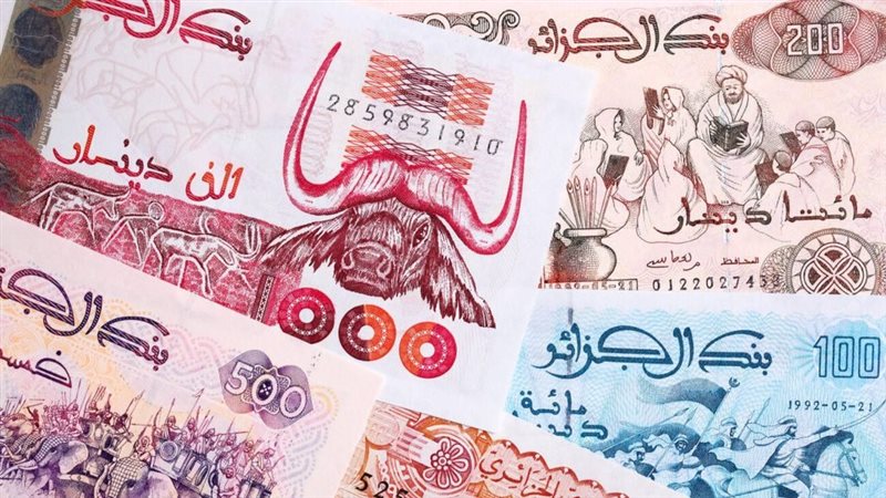الدينار الجزائري