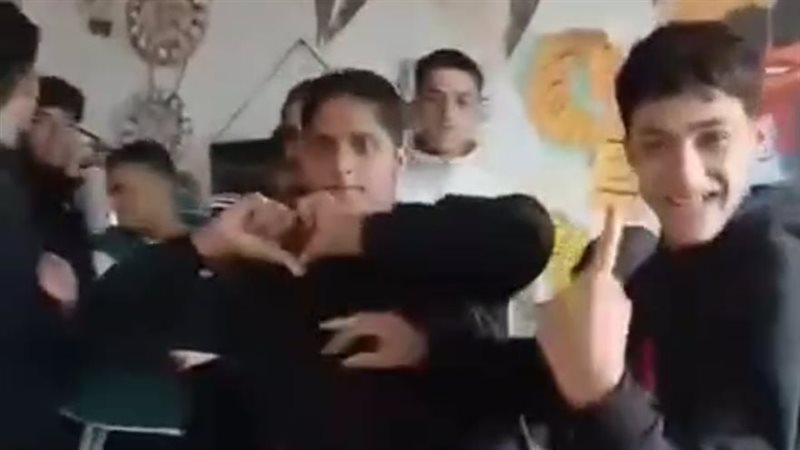 جانب من الفيديو المتداول،