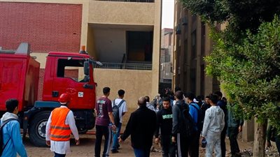 ماس كهربائي وراء حريق مستشفى قصر العيني بالسيدة زينب