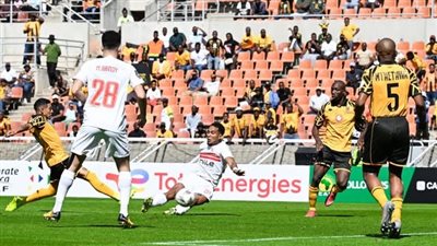 الكونفدرالية، الزمالك يتقدم على كايزر تشيفز 0/1 في الشوط الأول 