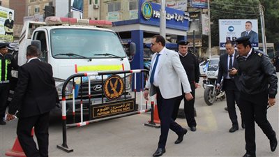 مدير أمن الفيوم يقود حملة انضباطية بشوارع المدينة 