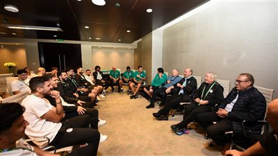 رسالة أبو ريدة للاعبي المنتخب الوطني المشارك في كأس العرب قبل انطلاق البطولة