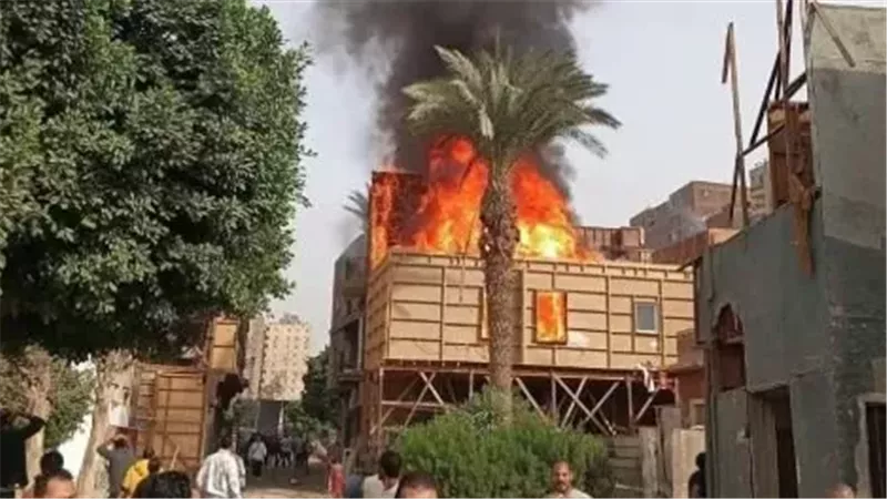 حريق إستوديو لوكشين