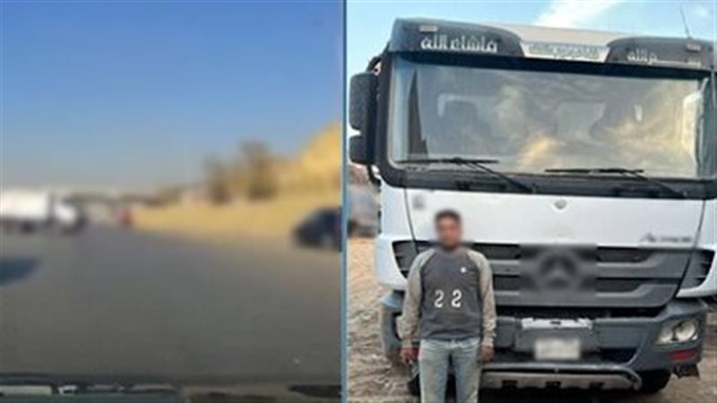 القبض على سائق نقل