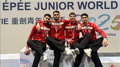 منتخب السلاح يحصد ذهبية الفرق في كأس العالم للشباب