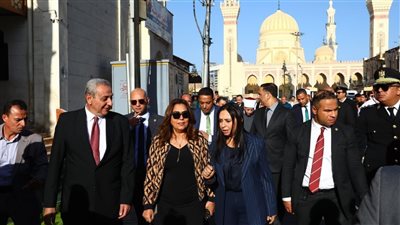 3 وزراء ومحافظ الغربية يتفقدون أعمال التطوير بمحيط مسجد السيد البدوي